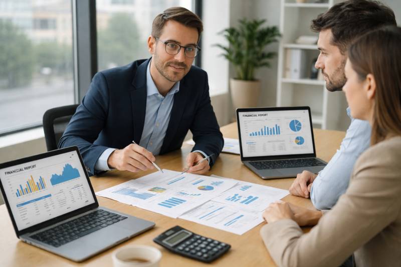 Comptable à Lyon pour la réalisation d'un reporting comptable